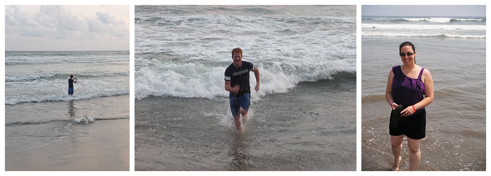 fun in the ocean in Mexico