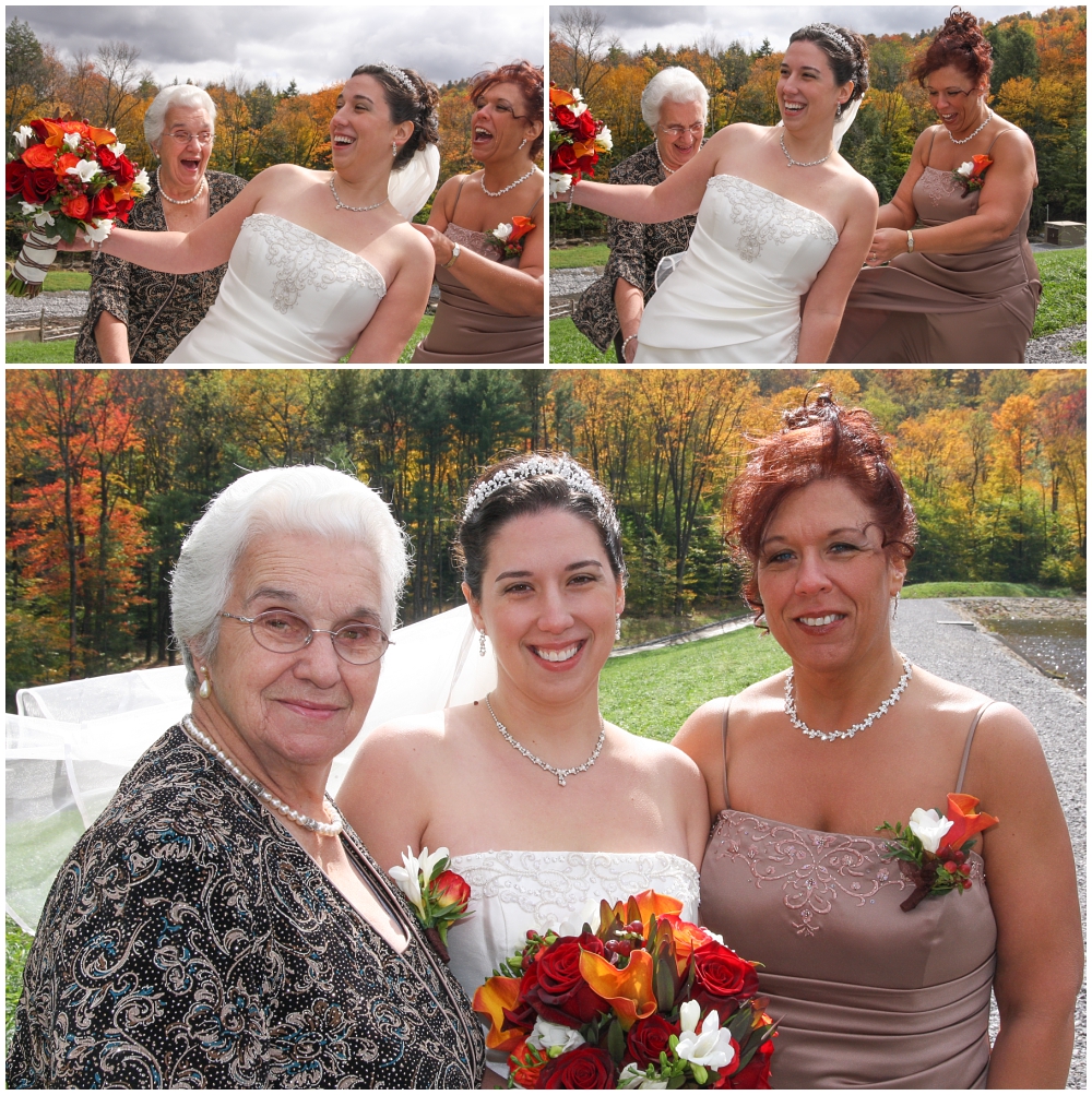 three generations. Me with my mom and grandma.