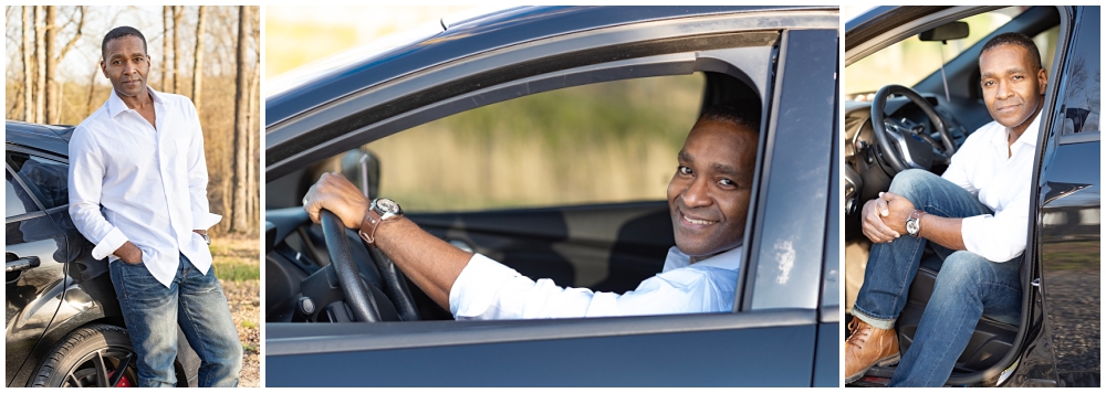 a man and his car