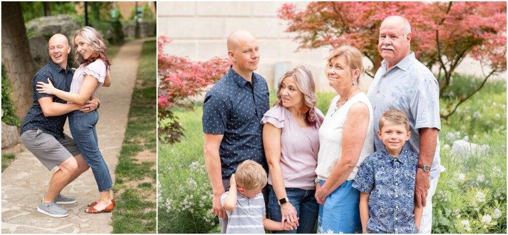 awkward family photos on this family session