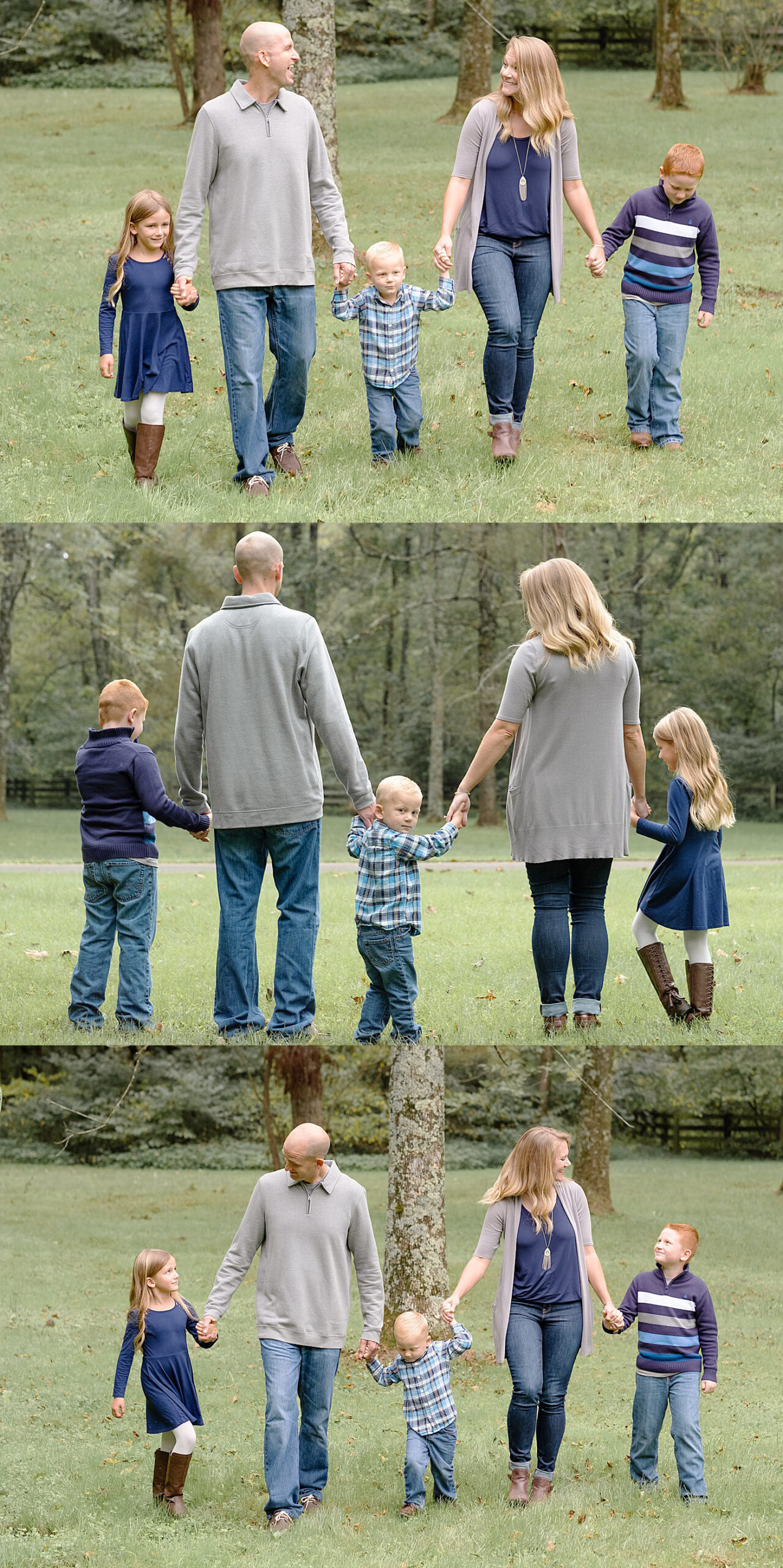 family session in Beaver Creek Trail Park 