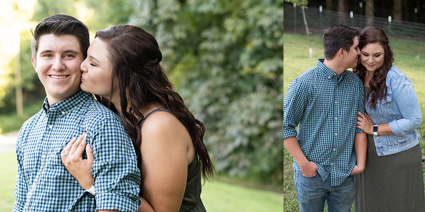 man and woman focused on each other in glasgow, kentucky