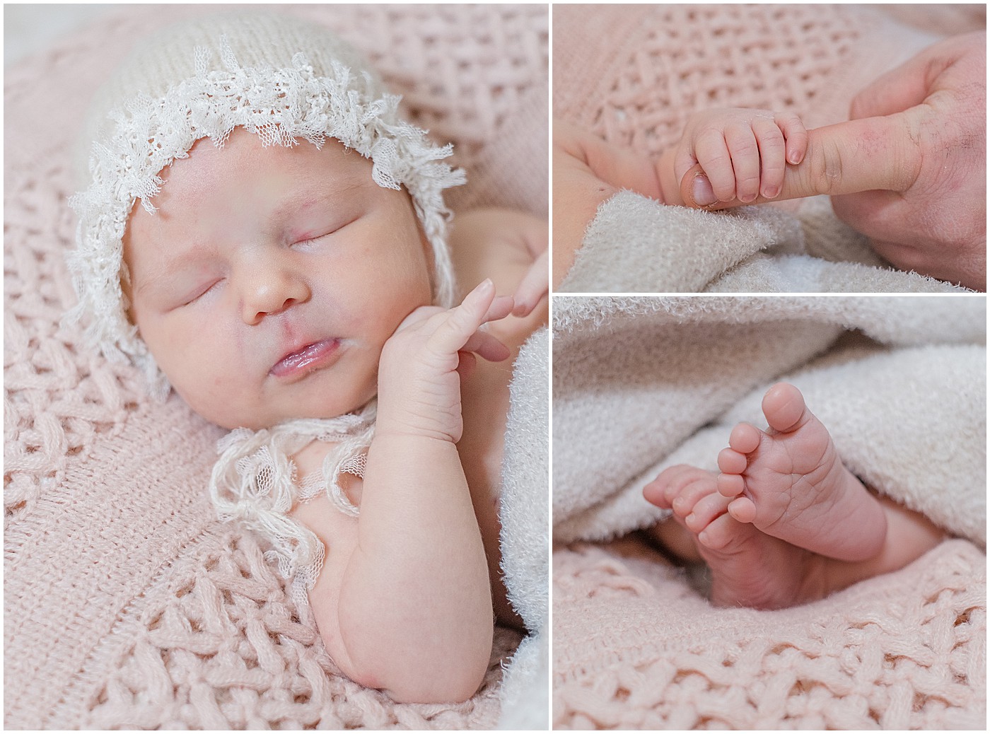 newborn hands and feet