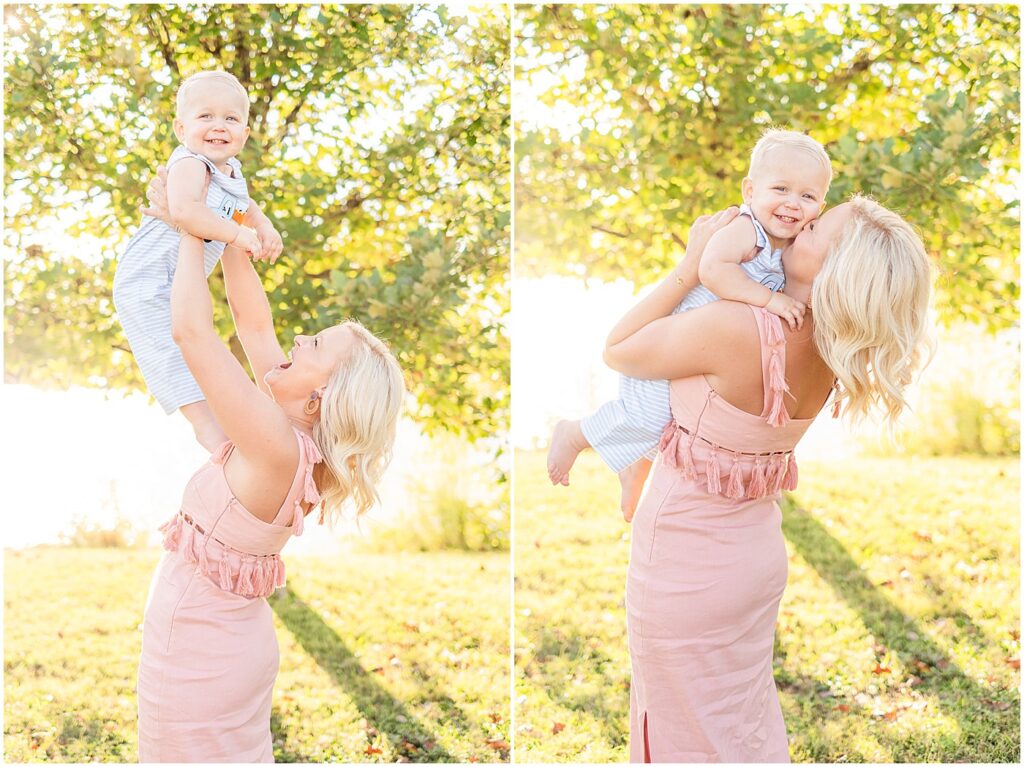 bowling green ky portrait of mother and son at the park