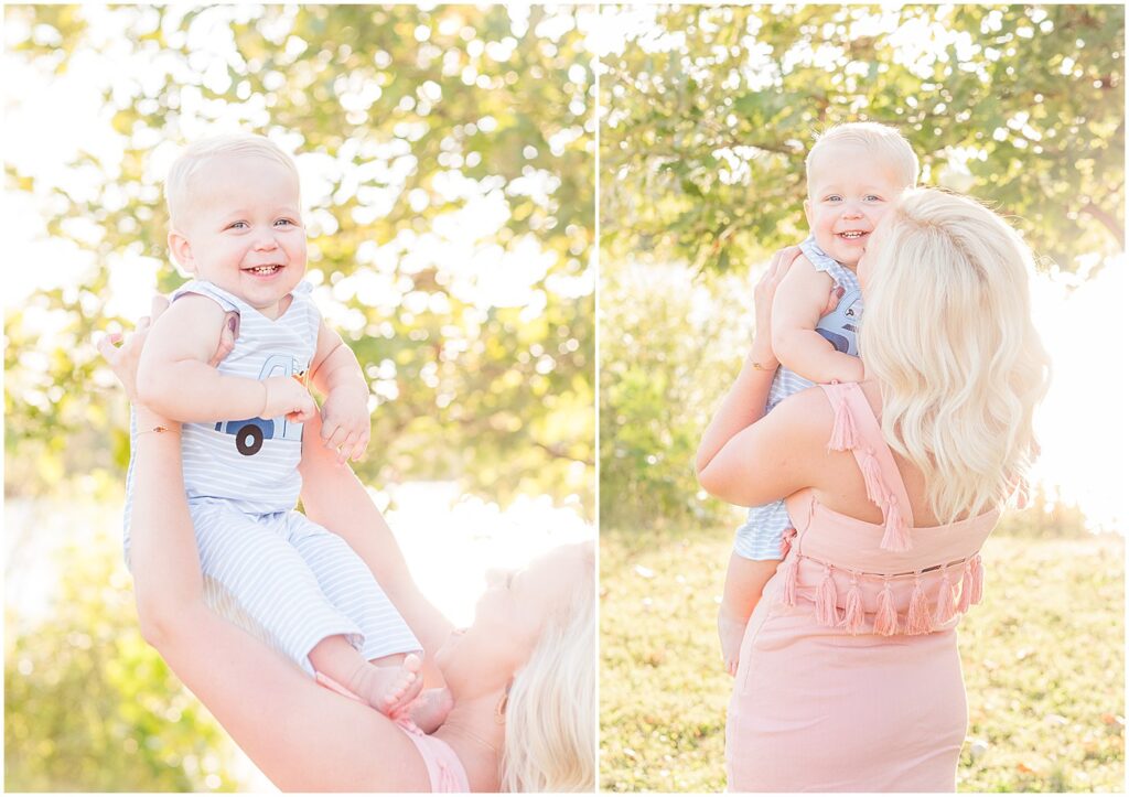 kentucky portrait of mommy and toddler son