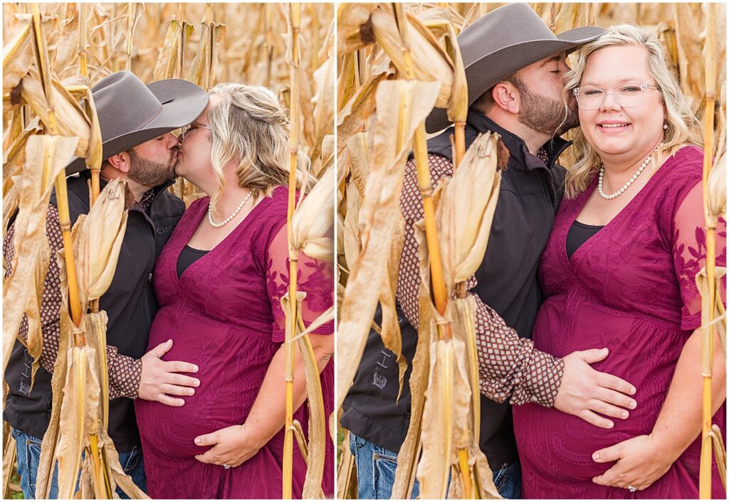 maternity photos on the farm