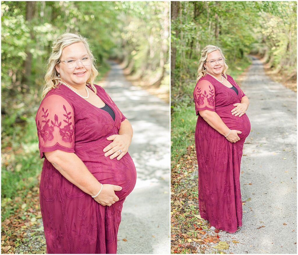 full length maternity photo