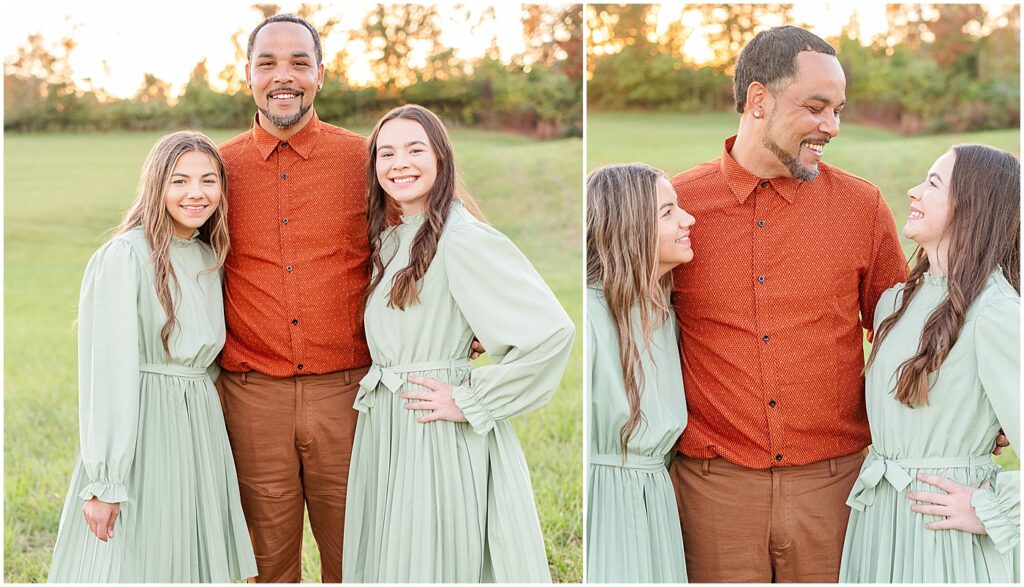 father daughter portraits