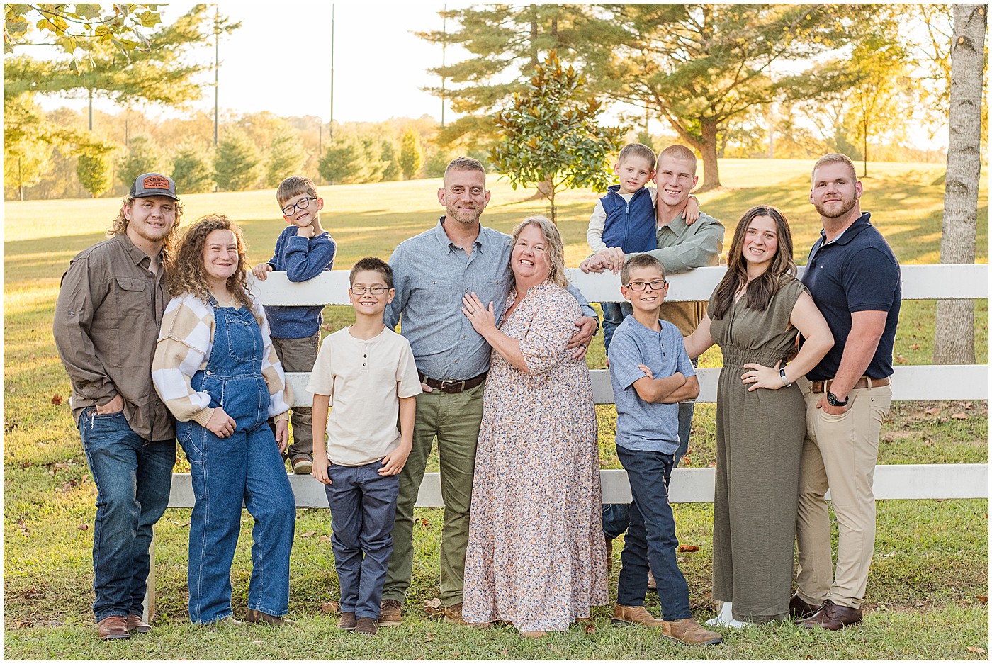 Bowling Green family portraits