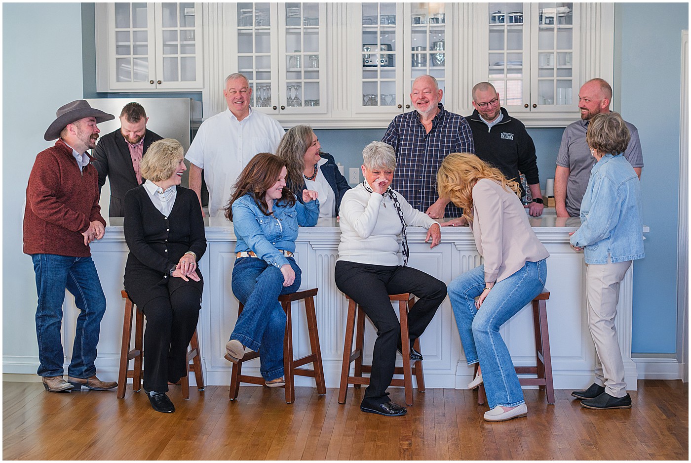 Paris KY Real Estate agents laughing as a group