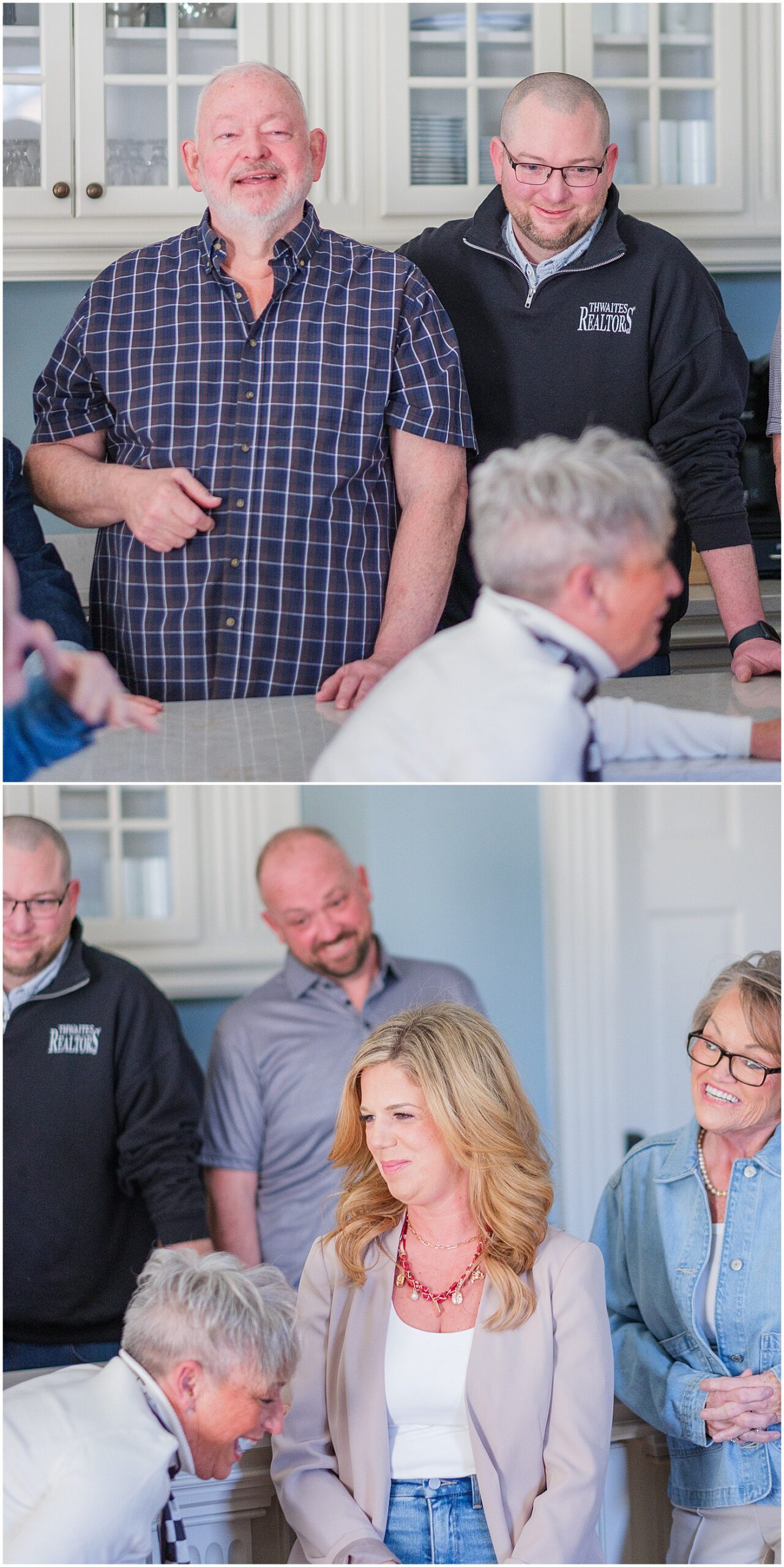 laughter among real estate agents