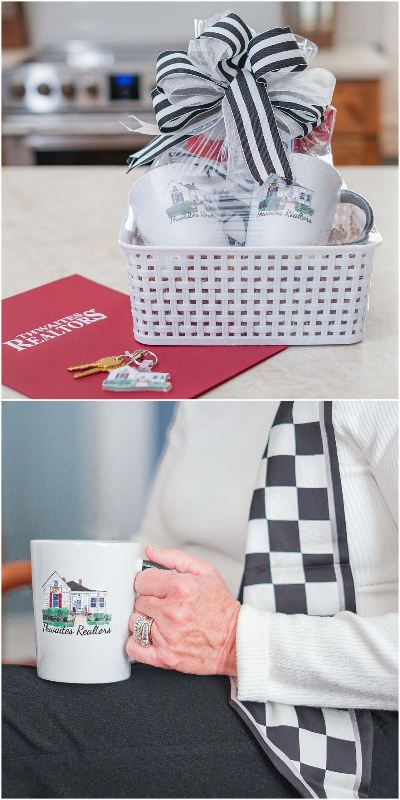 welcome gift given by real estate agents